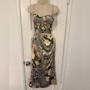 Reformation Marguerite Silk Dress